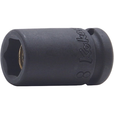 Ko-Ken Socket 12mm 6 Point 25mm Magnet 1/4 Sq. Drive 12400MG-12